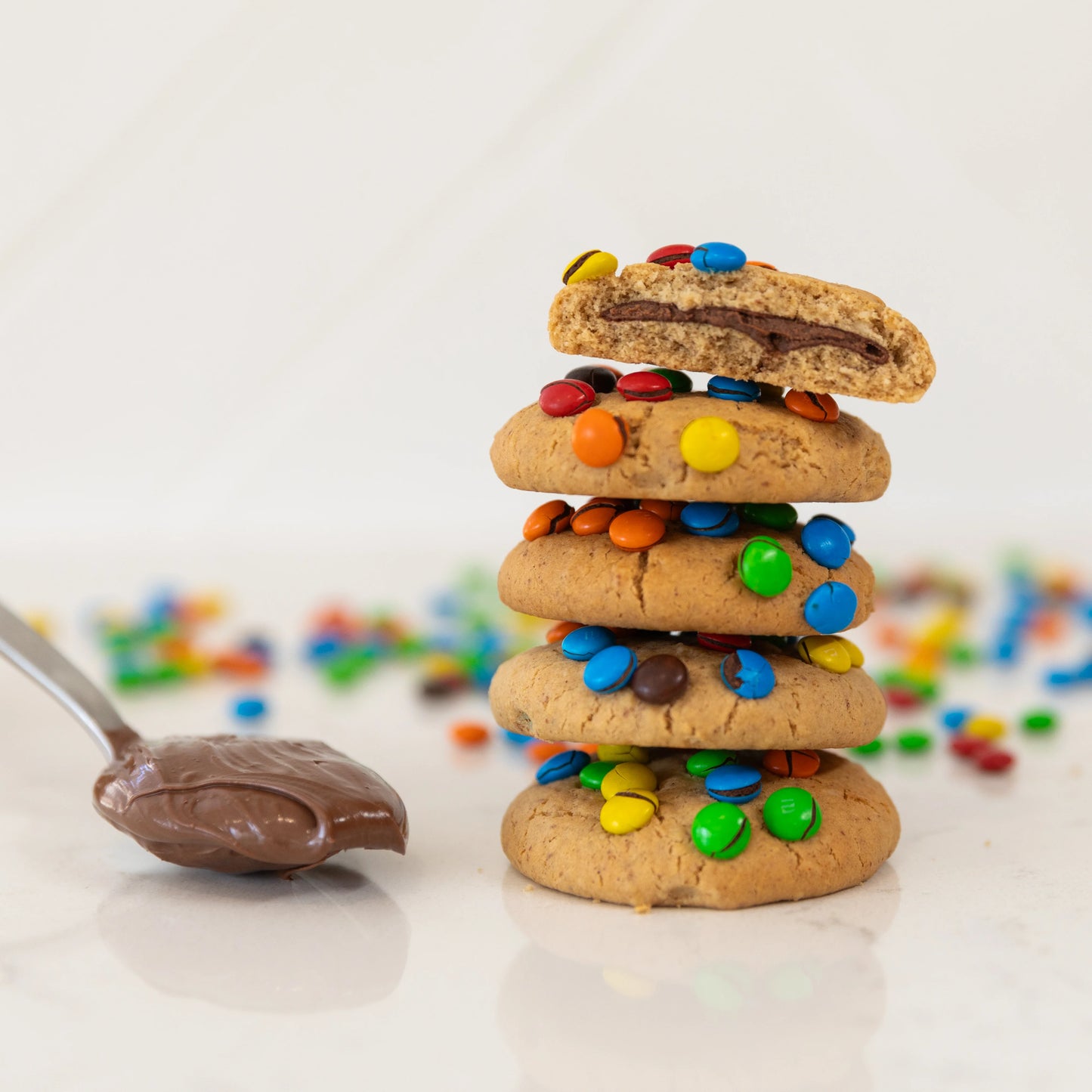 Nutella & M&M Lactation Cookies