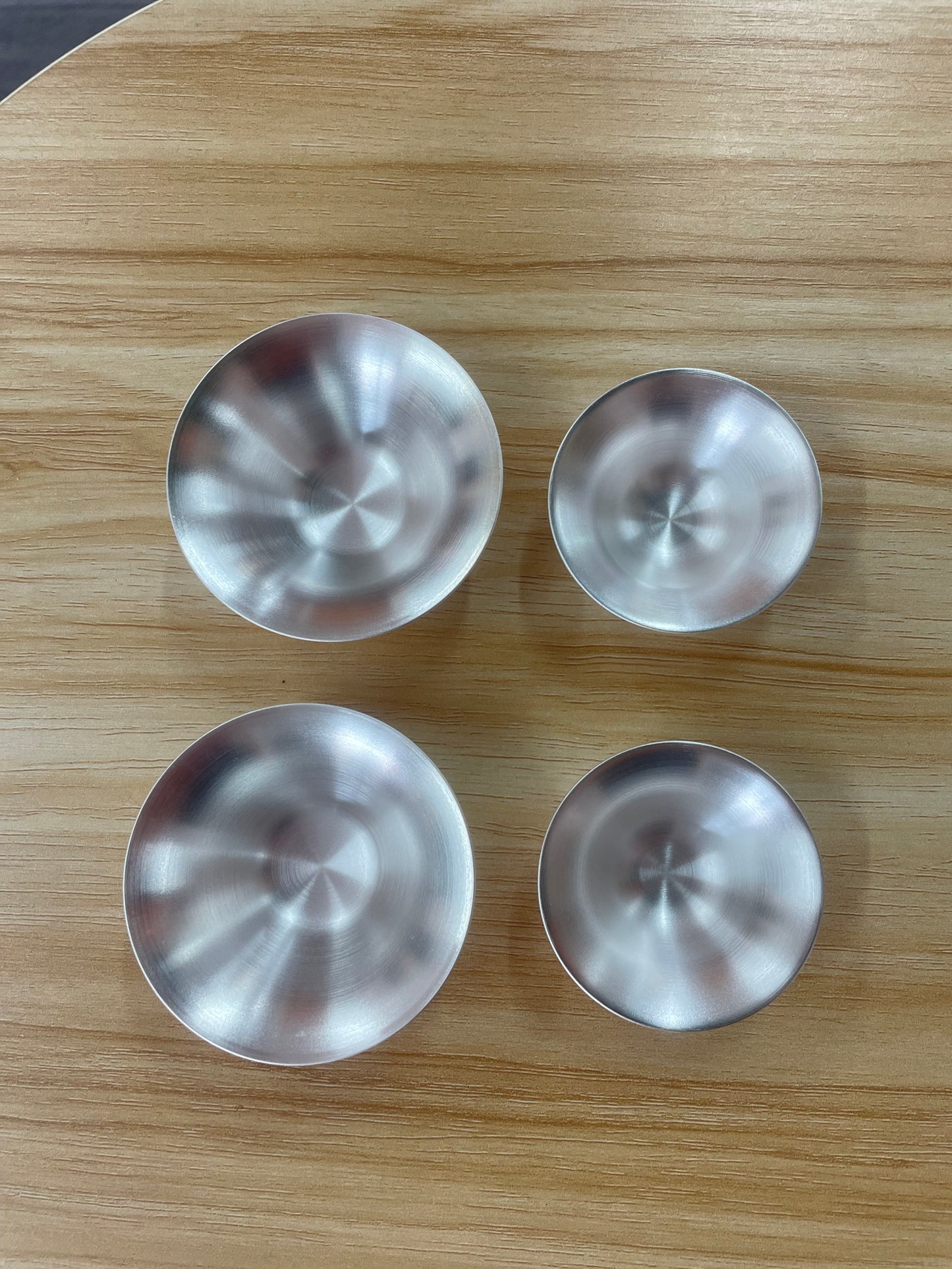Silver Nursing Cups