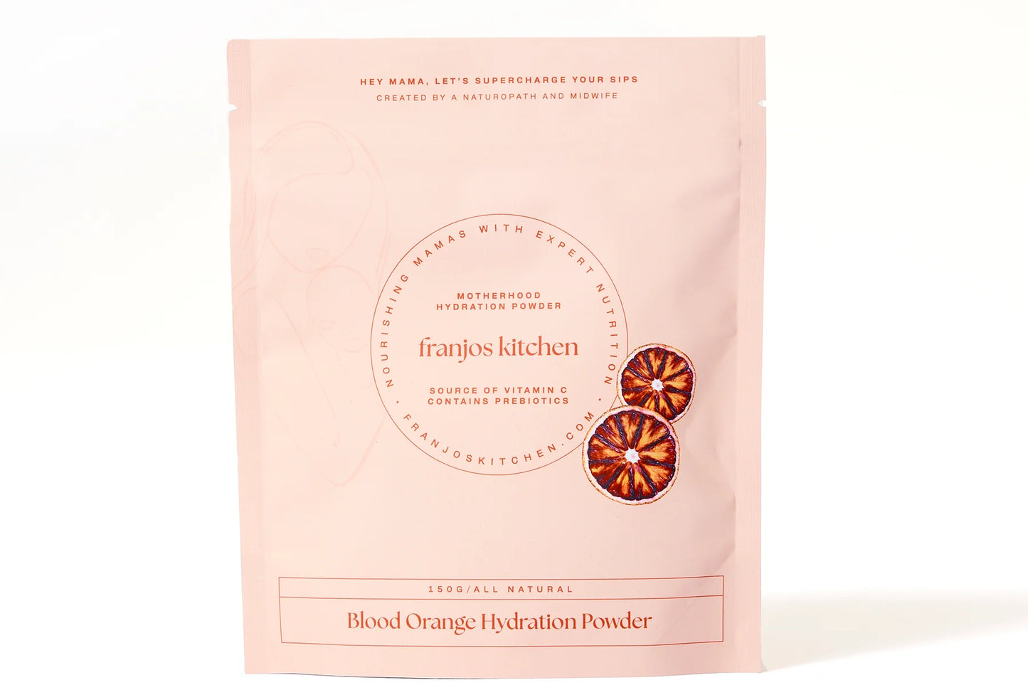 Motherhood Hydration Powder - Blood Orange Or Mixed Berry 150g