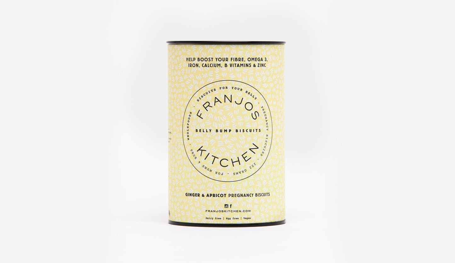 Ginger & Apricot Pregnancy Biscuits