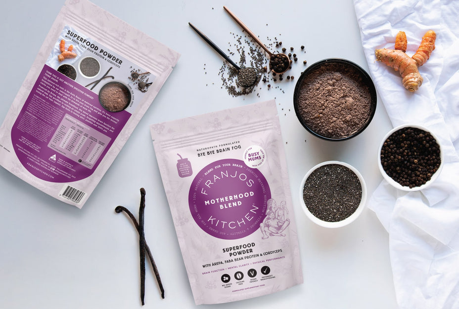 Motherhood Blend - with Ārepa, Faba Bean Protein & Cordyceps