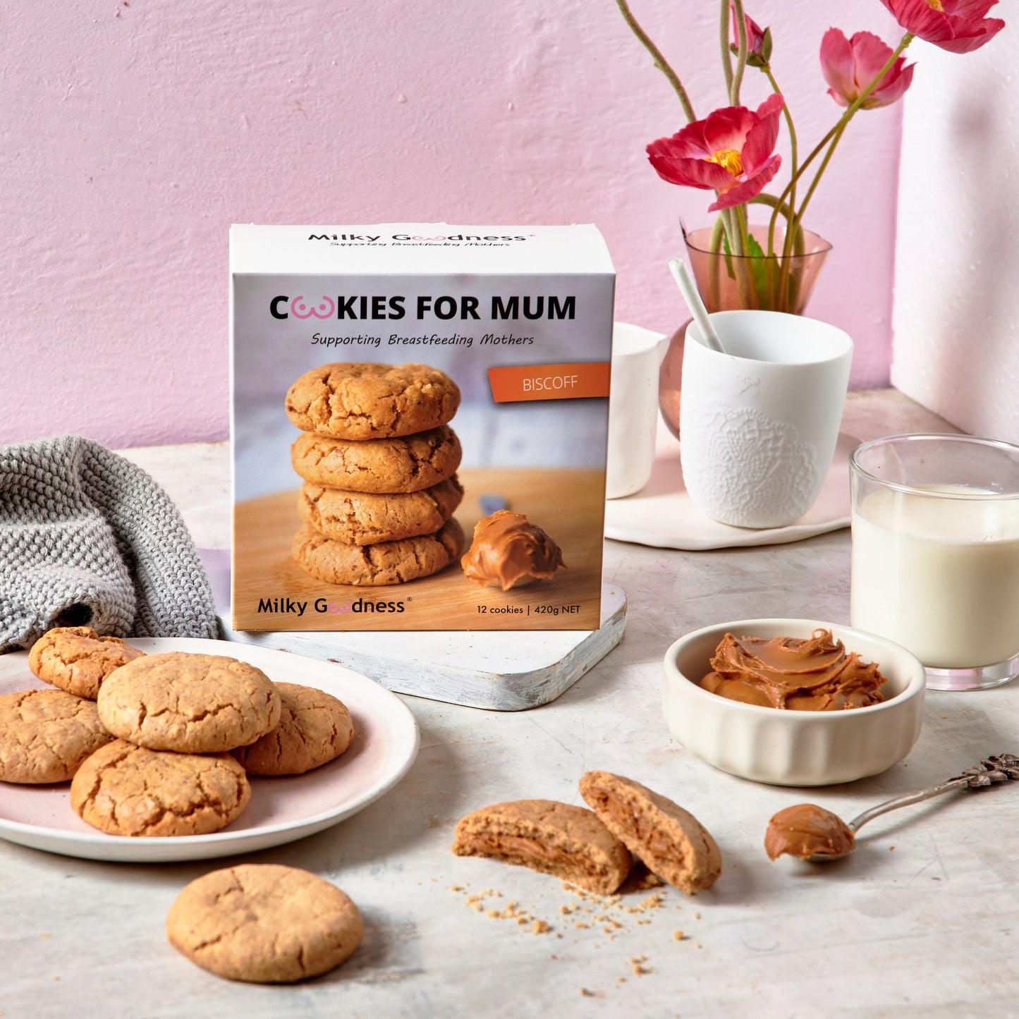 Biscoff Lactation Cookies