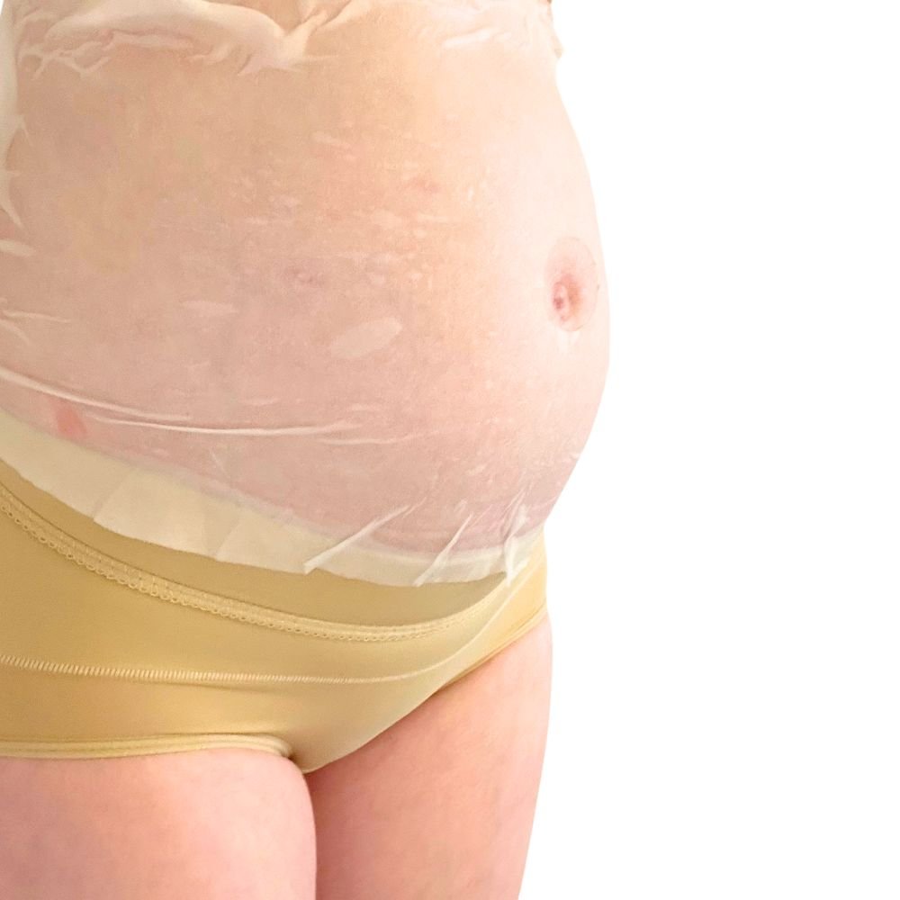 3 Pack of Organic Pregnancy Belly Masks
