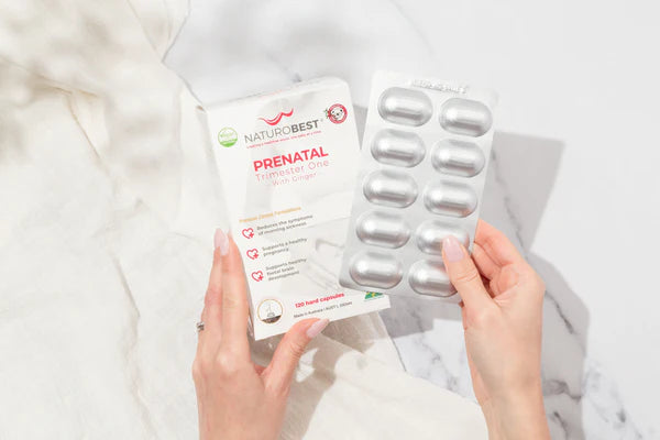 Prenatal Trimester One with Ginger 120 Capsules
