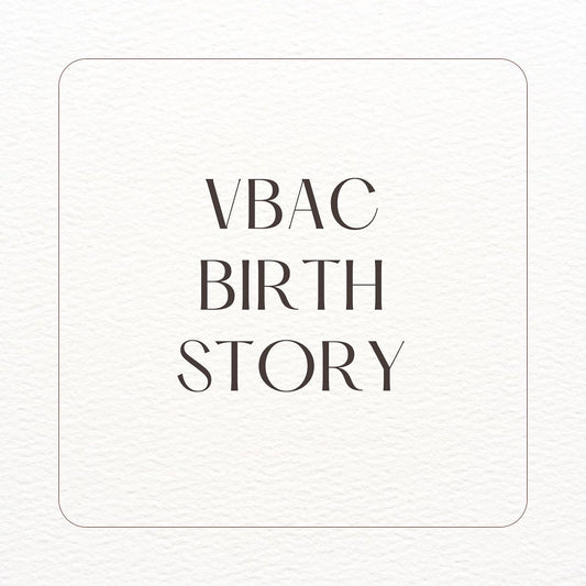My VBAC birth story