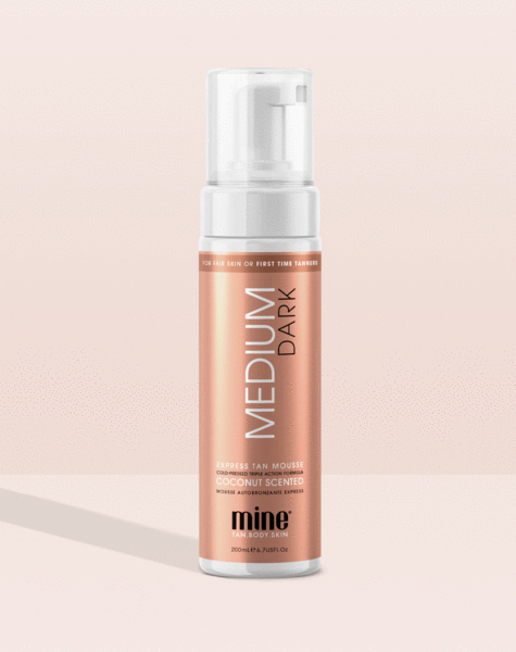 Minetan Medium Dark Express Tan Mousse 200ml